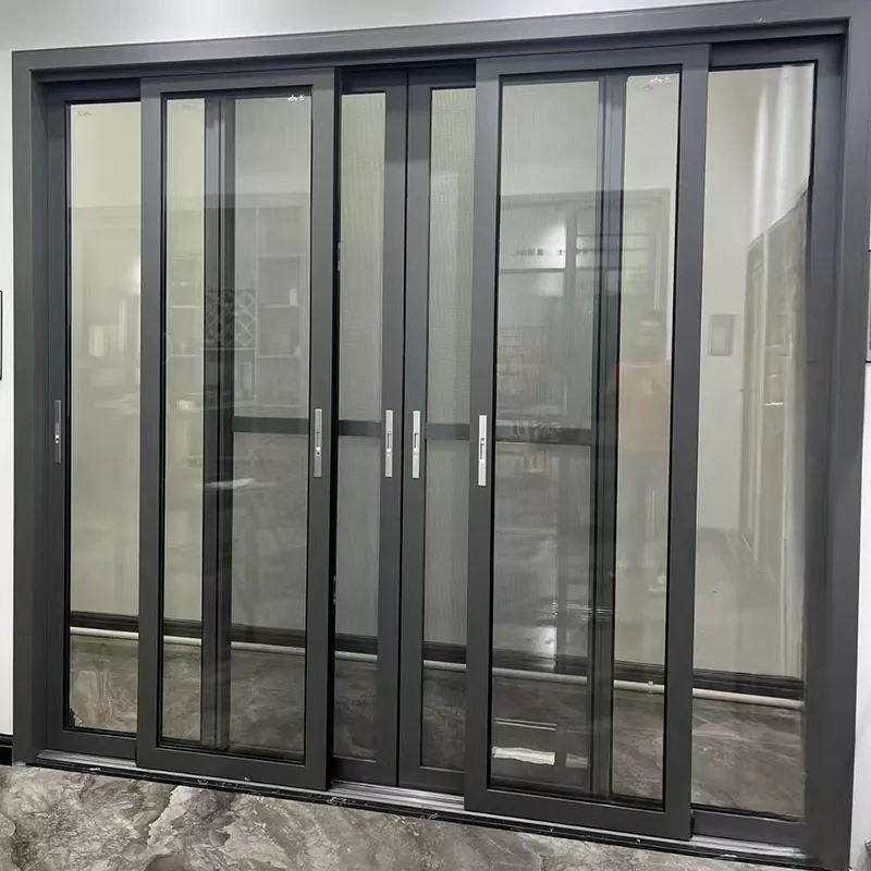 Profils de porte coulissante en alliage en aluminium et à la fenêtre