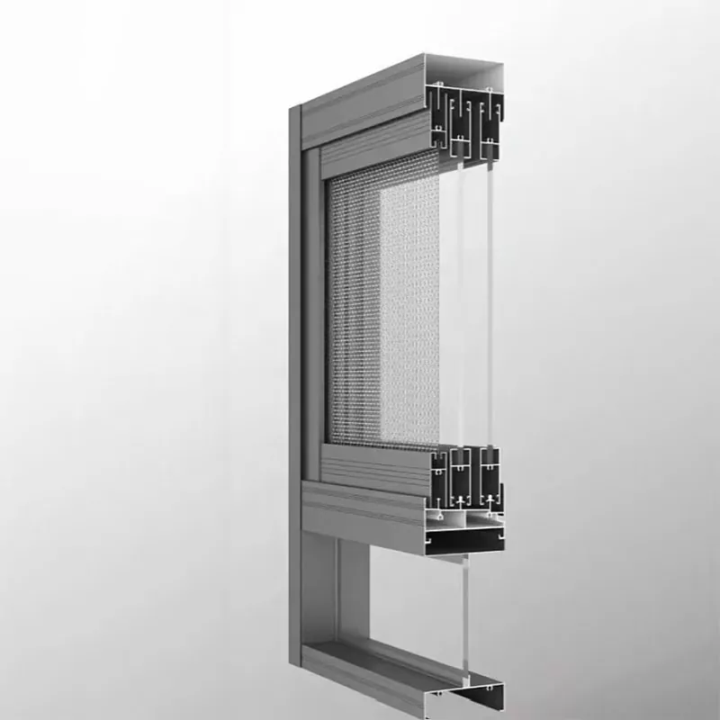 Profils en aluminium pour les portes et les fenêtres