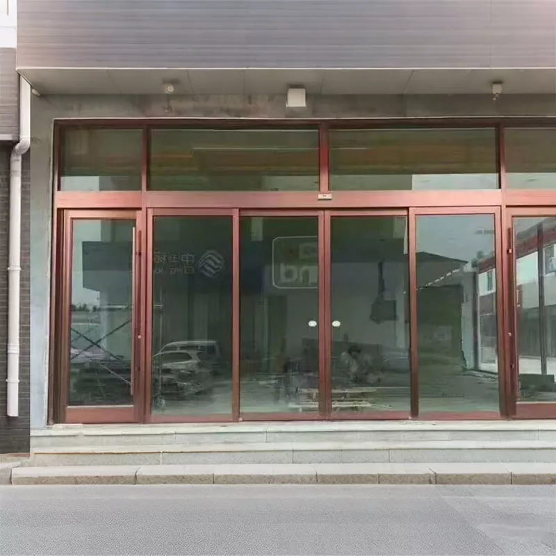 Electric Sand White Aluminum Alloy Door And Window Profile