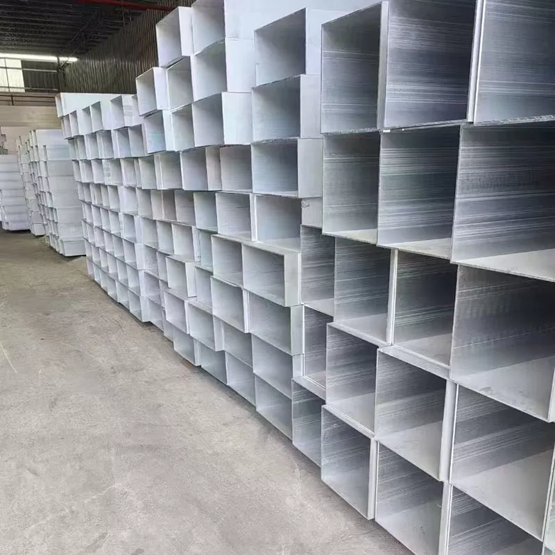 Spraying Aluminum Alloy Pipe